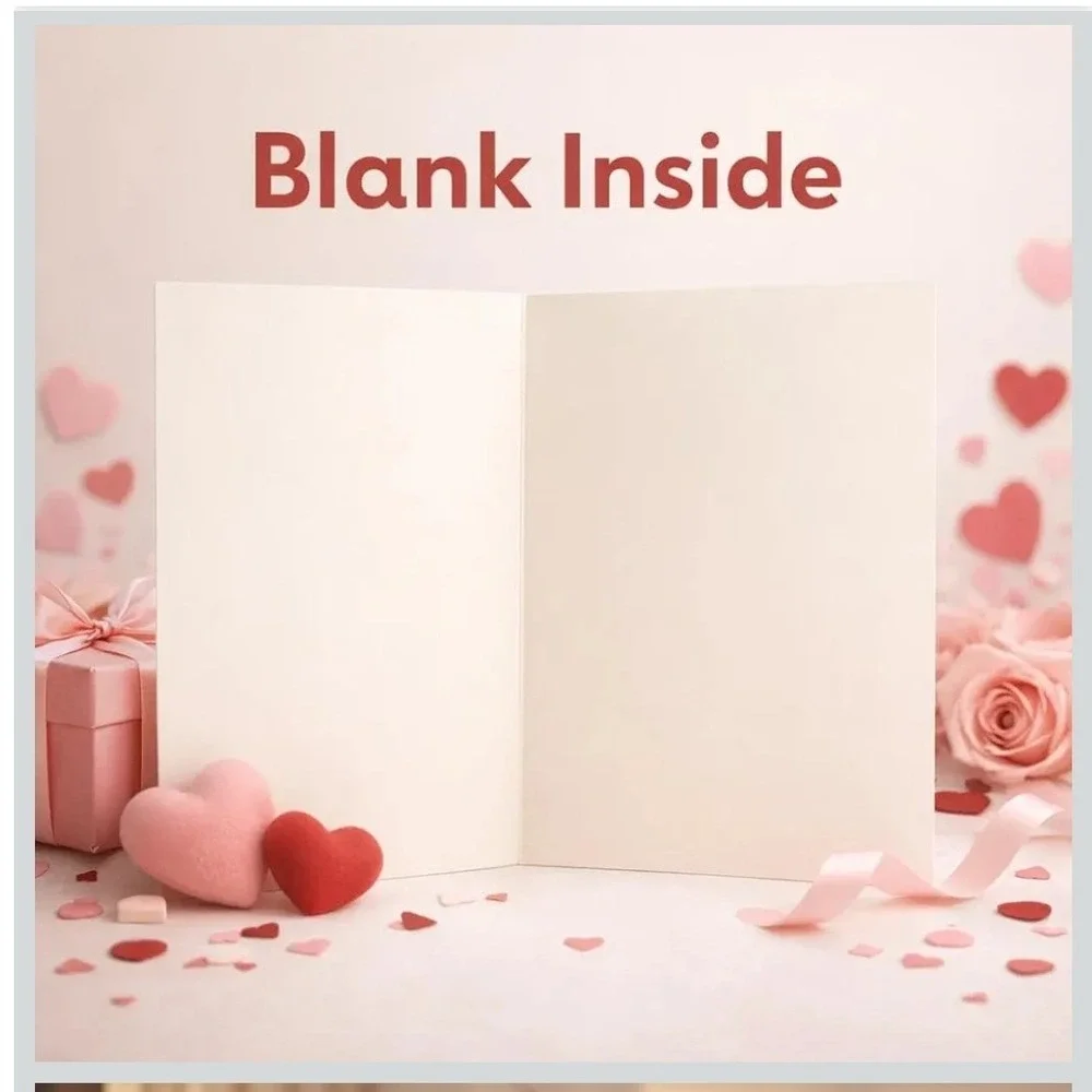 Donald Trump Funny Valentine's Day Greeting Card with Red Envelope (2)